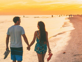 beach walk